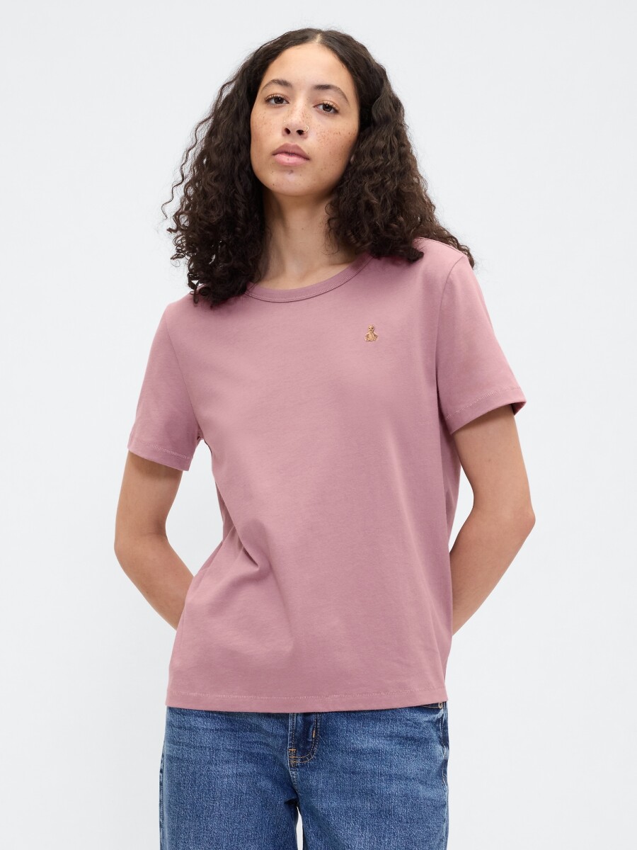 FRCH SS ORG VINTAGE BRANNAN TEE - WISPY MAUVE 902 