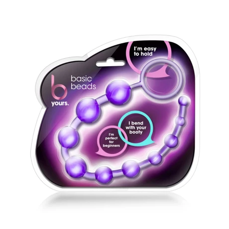 Vara Anal B-Yours Basic Beads Violeta Vara Anal B-Yours Basic Beads Violeta