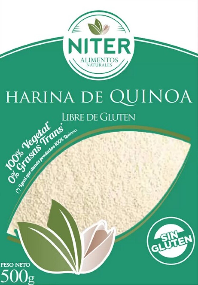 HARINA DE QUINOA SIN GLUTEN NITER 500G 