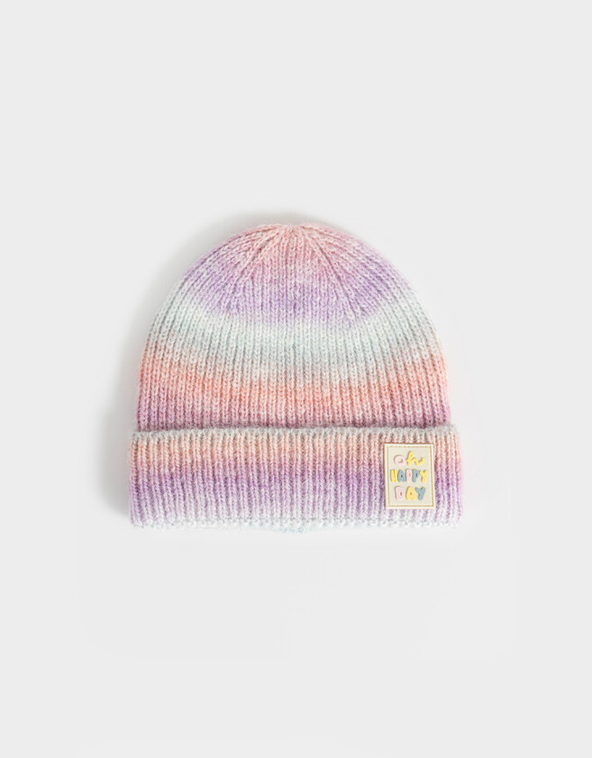 Gorros Infantiles Degrade Gorro Tejido Degradé - Combinacion Arcoiris