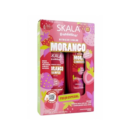 Pack Skala 100% Vegano Shampoo 325 ml + Aco 325 ml Morango