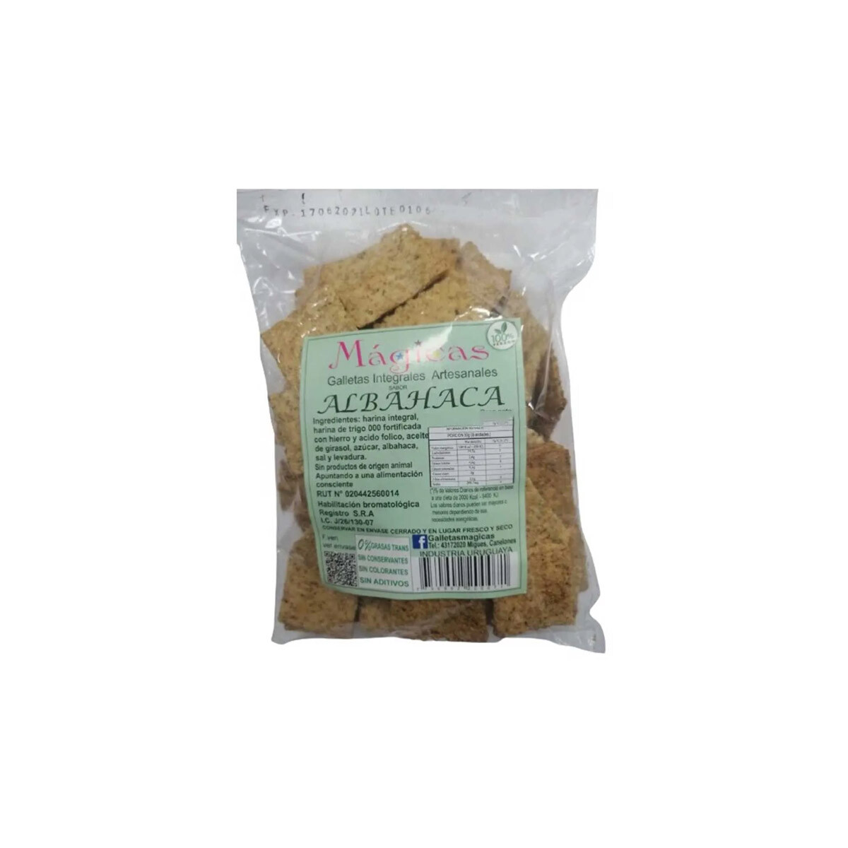 GALLETAS MAGICAS ALBAHACA 250G 