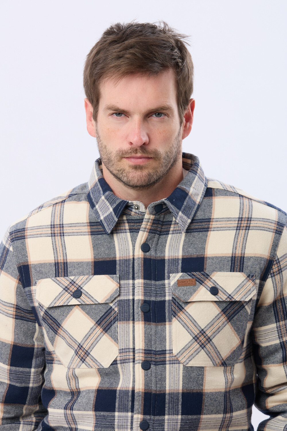 CAMPERA LEÑADORA CON CORDERITO Piedra