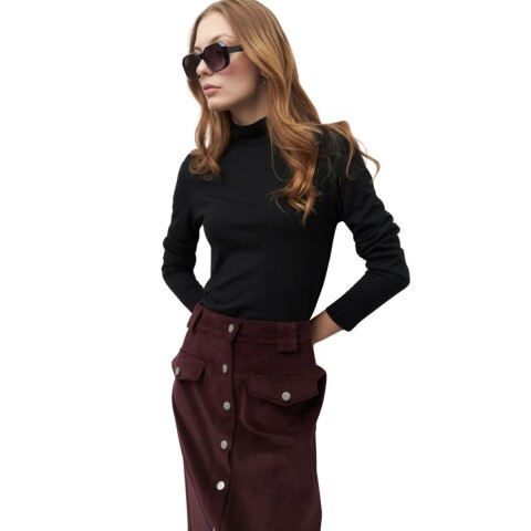 POLERA MARION XS-XL NEGRO