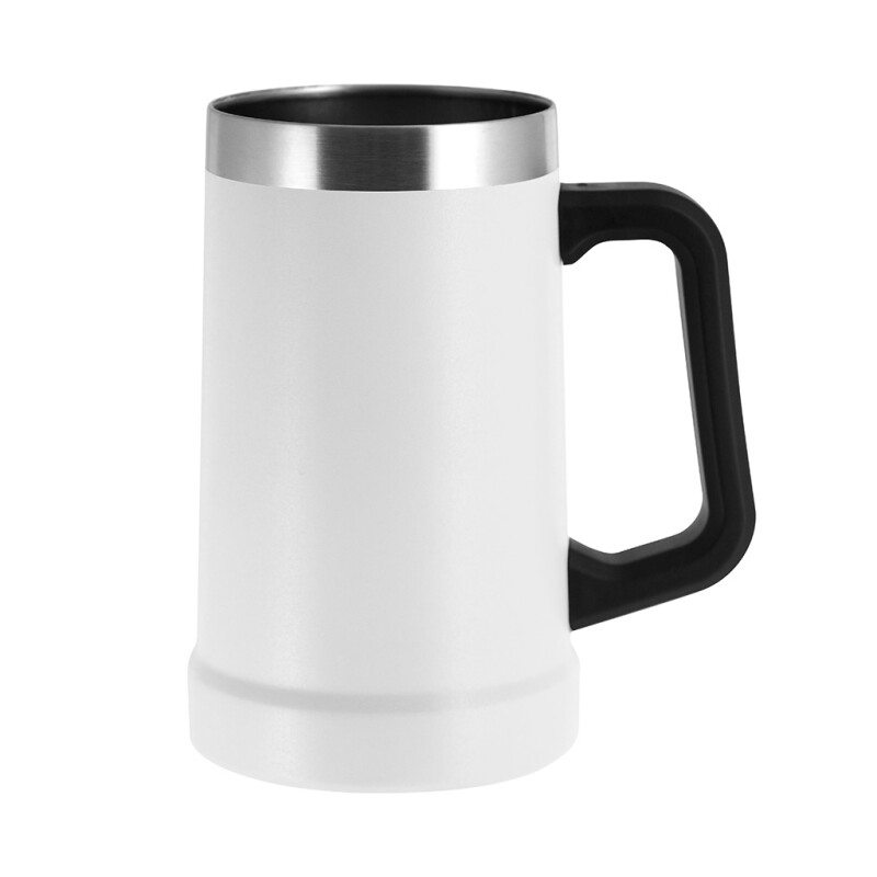 Jarra de Cerveza Acero Inox Selecta - Blanco Jarra de Cerveza Acero Inox Selecta - Blanco