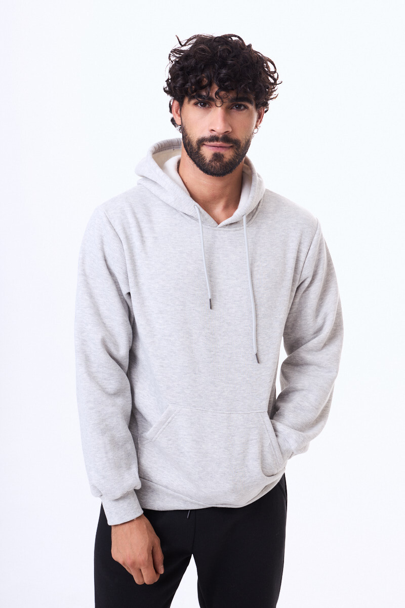 Buzo felpa Junin - Gris 