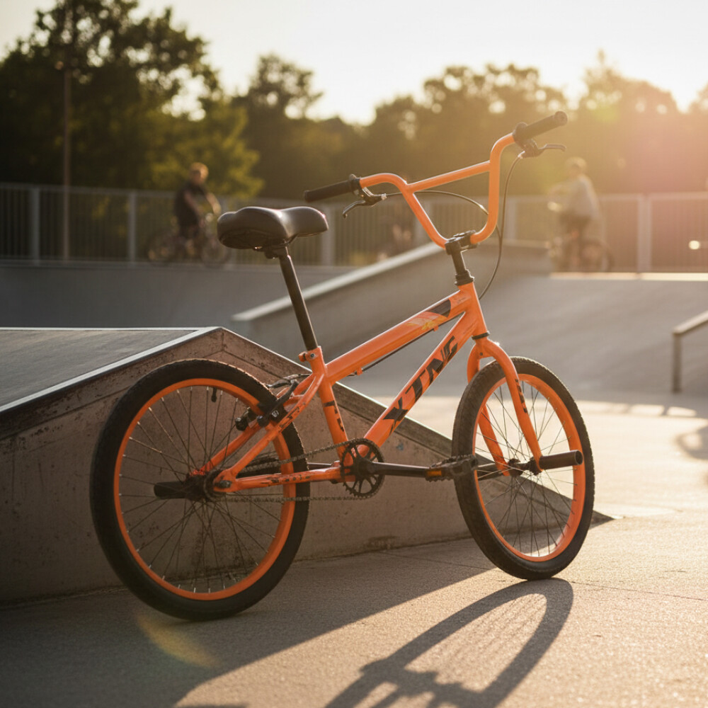 BICICLETA XTM RODADO 20 INFANTIL ANARANJADO