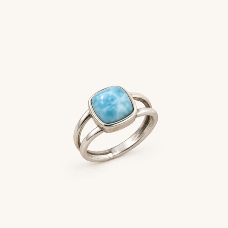 Anillo Cerdeña Larimar - Plata Anillo Cerdeña Larimar - Plata