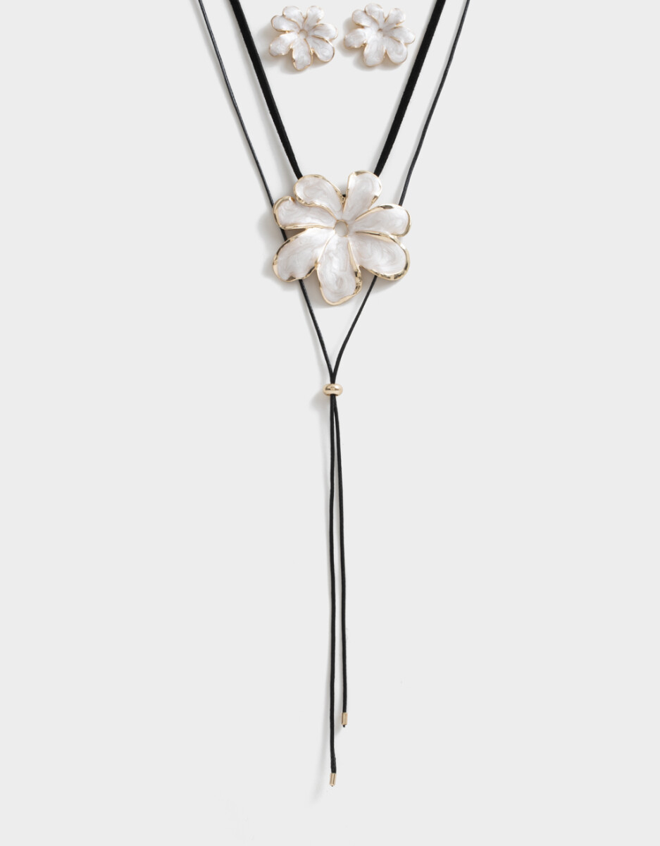 Bijou Set De Flores 