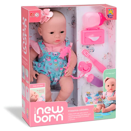 Bebé Bebote Muñeco Manta Abre Ojos Hace Pis + Accesorios Did8114