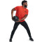 UA UNSTOPPABLE TAPERED PANTS-GRN BLK-001