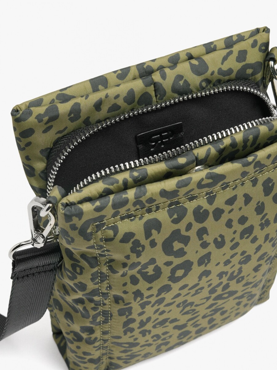 Bolso Bandolera De Nylon multicolor