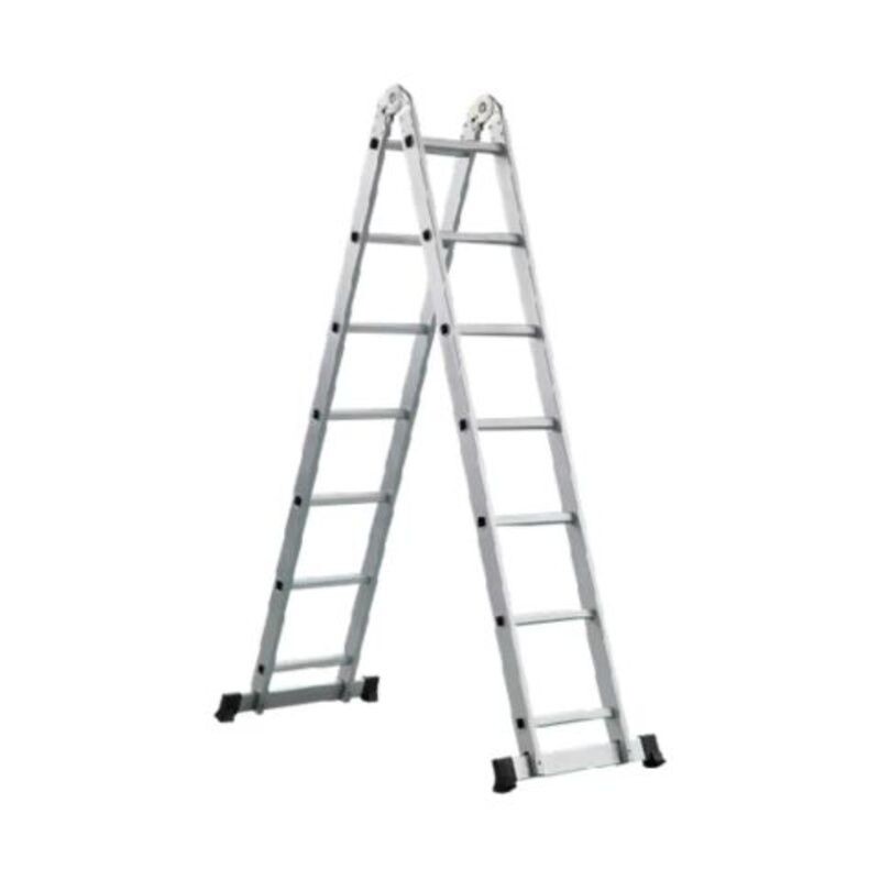 ESCALERA ARTICULADA DE ALUMINIO 2X7. 2,1/4,15M ESCALERA ARTICULADA DE ALUMINIO 2X7. 2,1/4,15M