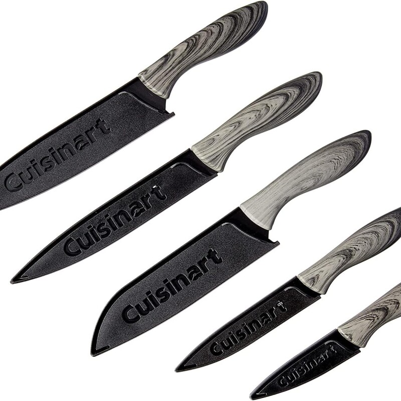 Juego de 5 cuchillos c/estuche advantage negro Cuisinart Juego de 5 cuchillos c/estuche advantage negro Cuisinart