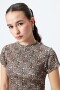 REMERA TODD Animal Print