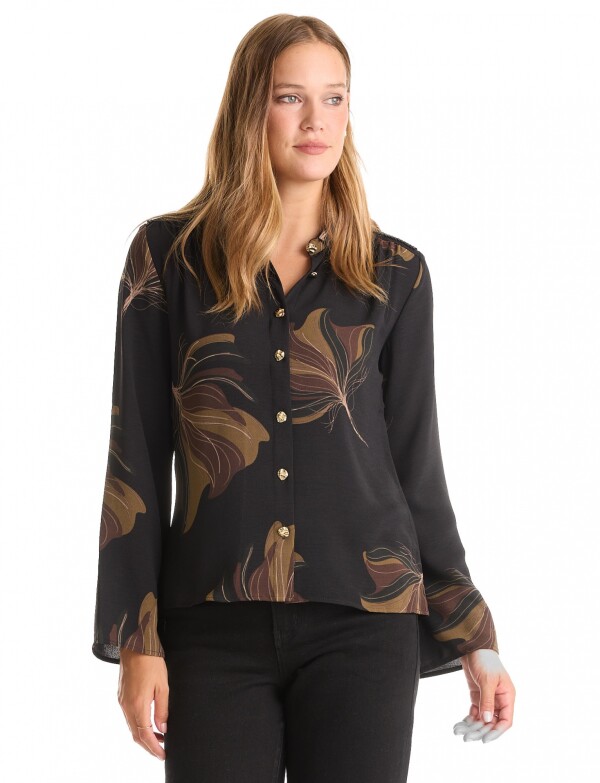 Camisa Print NEGRO/MULTI