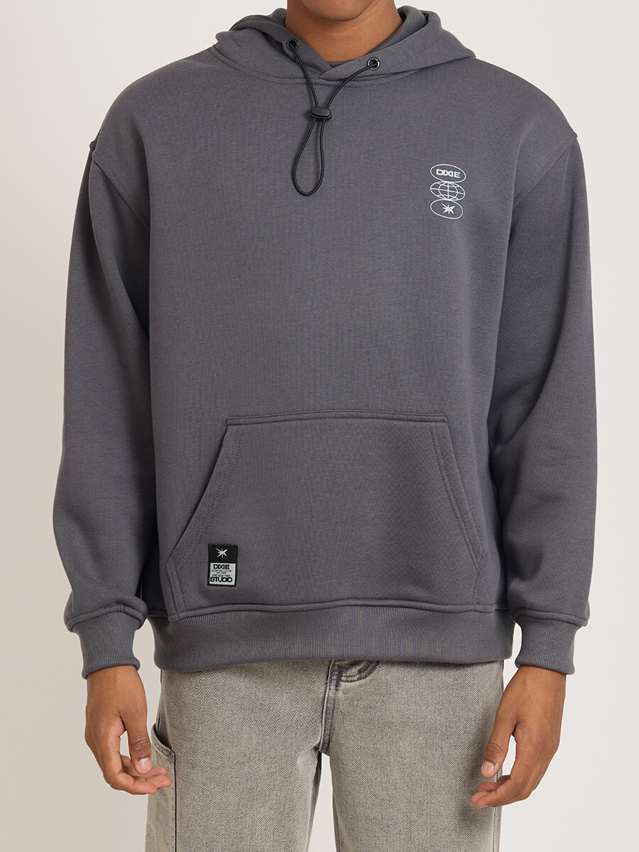 CANGURO S/C RHYS DIXIE - Gris Oscuro 