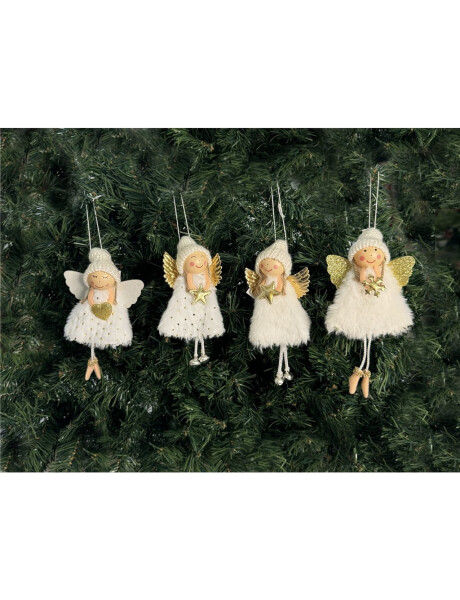 COLGANTE NAVIDEÑO ANGEL TELA COLGANTE NAVIDEÑO ANGEL TELA