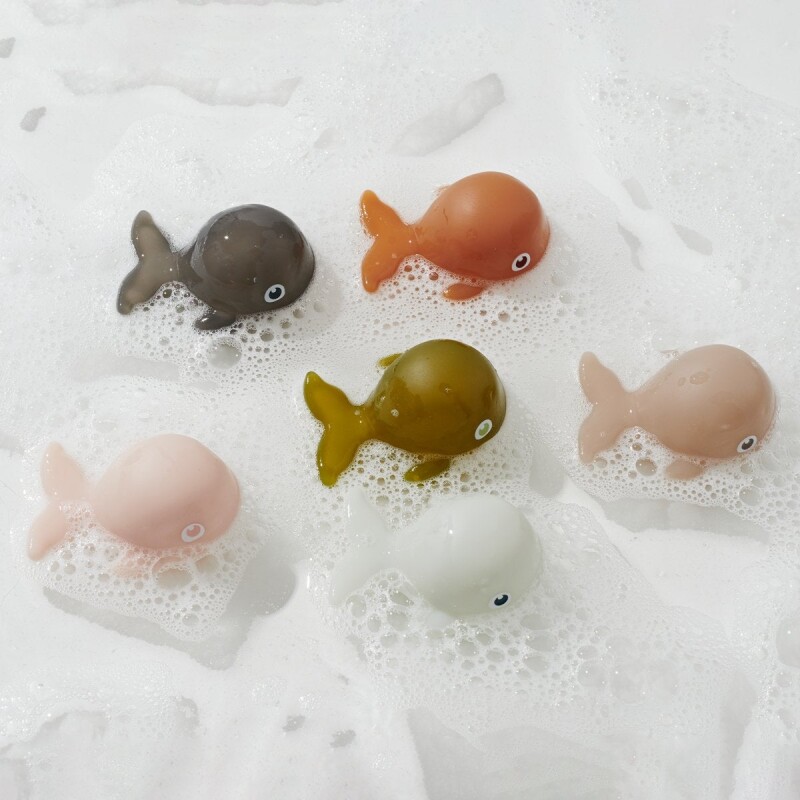 Set x6 jueguitos de agua Ballenitas