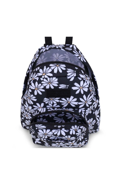 MOCHILA JANSPORT HALF PINT PUNK PANSIES BLACK