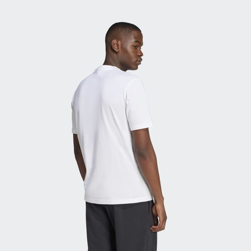 Remera Adidas Essentials Logo Blanco