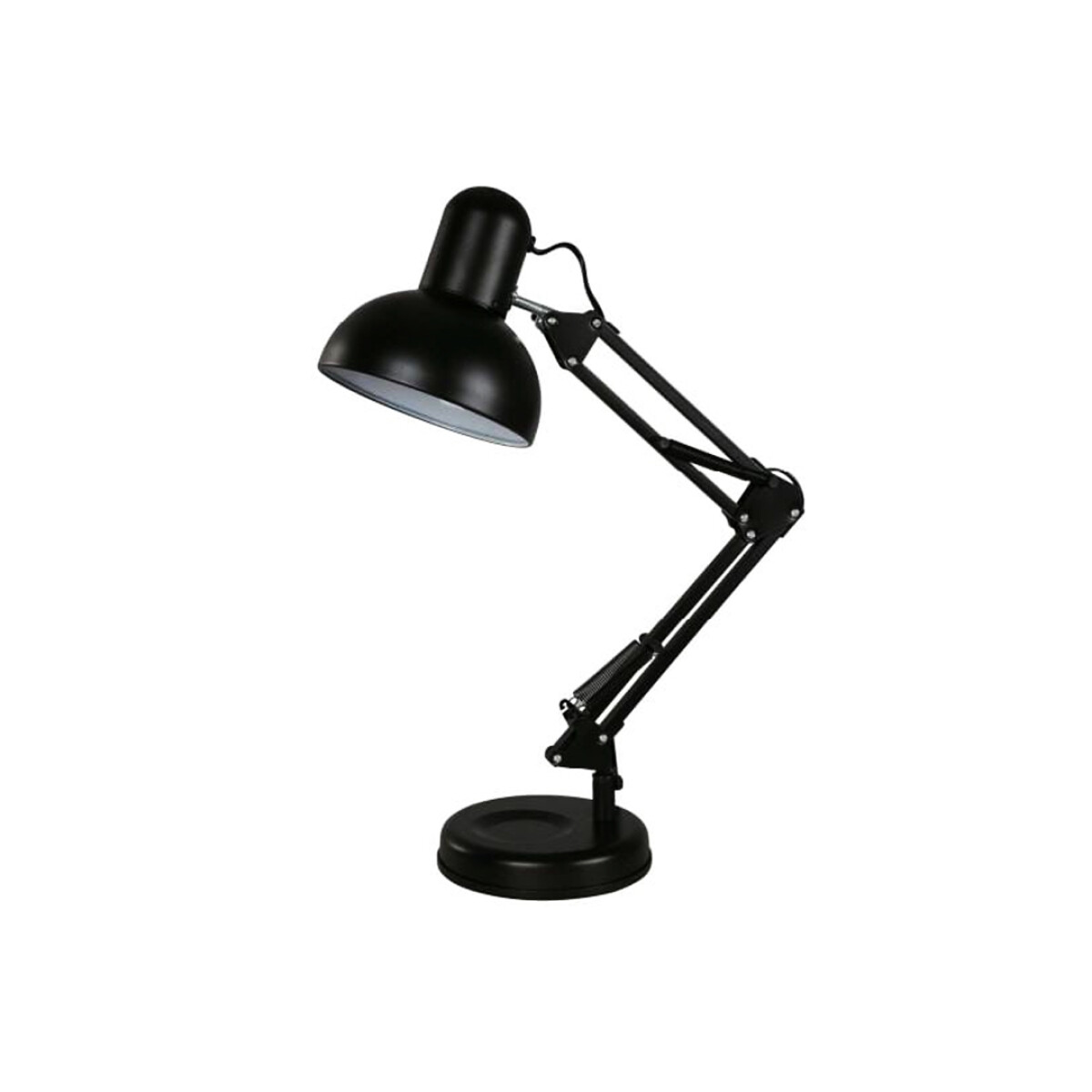 Lámpara de escritorio Acero Negro E27 