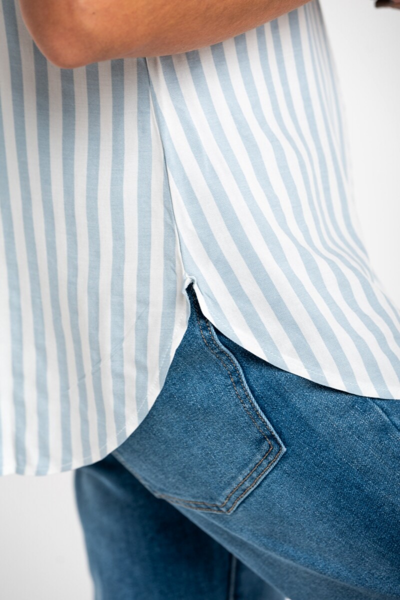 Camisa Celeste