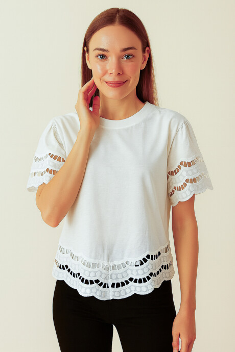 Remera Viamonte Blanco