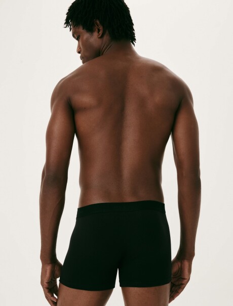 KIT DE 2 CALZONCILLOS MODELO BOXER NEGRO