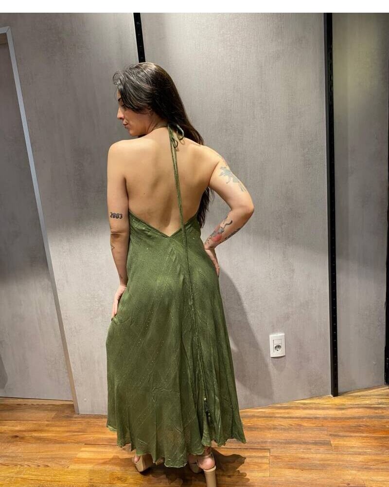 vestido aila Verde