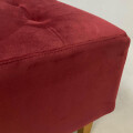 Set de 2 sillones Incluye 1 Apoyapiés Promo Bordó