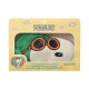Antifaz Snoopy verde