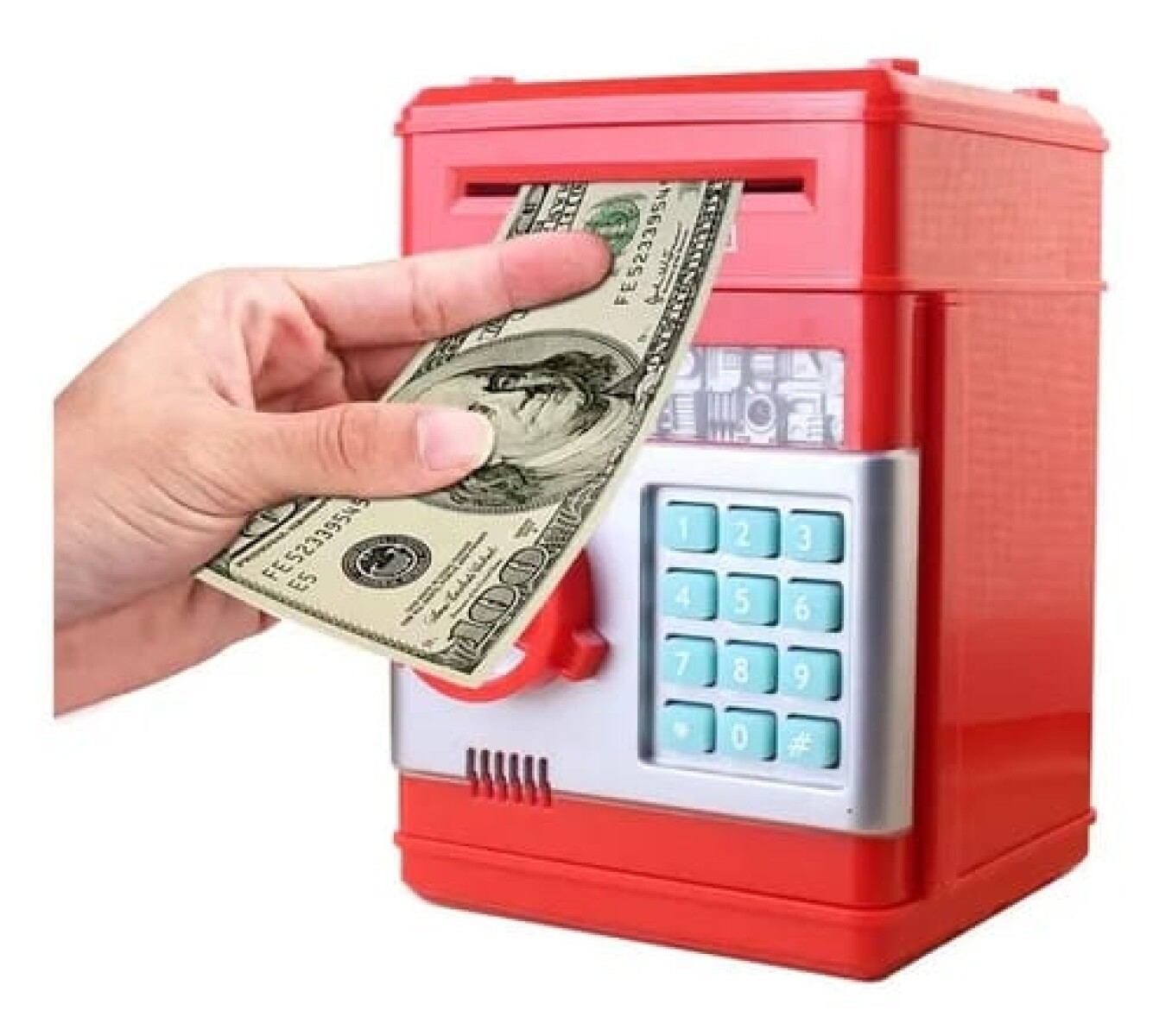 Alcancia Caja Fuerte - Rojo 