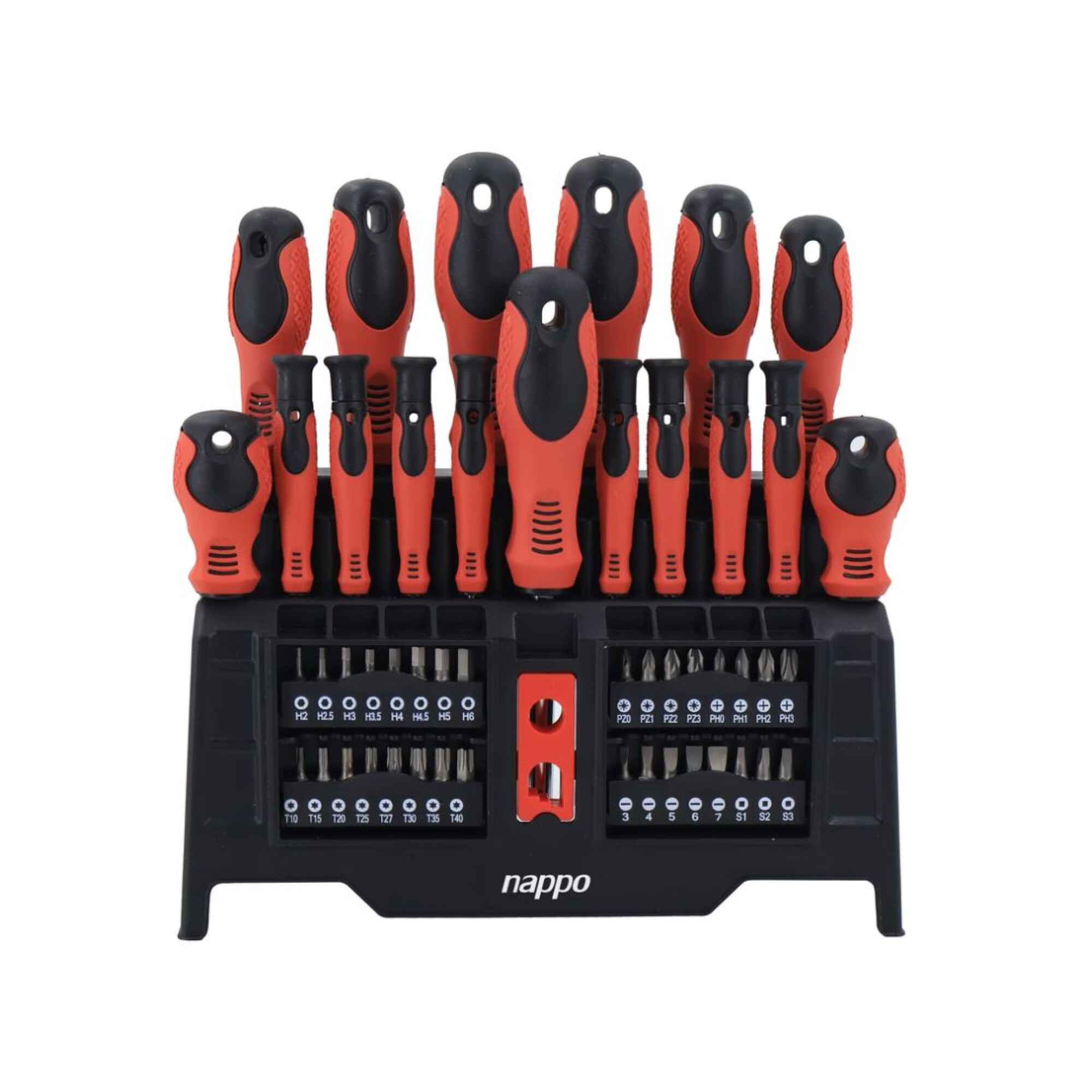 Kit de destornilladores Nappo de 50 piezas NHK-293