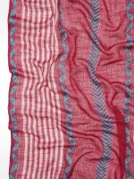 Pañuelo De Algodón Estampado burdeos