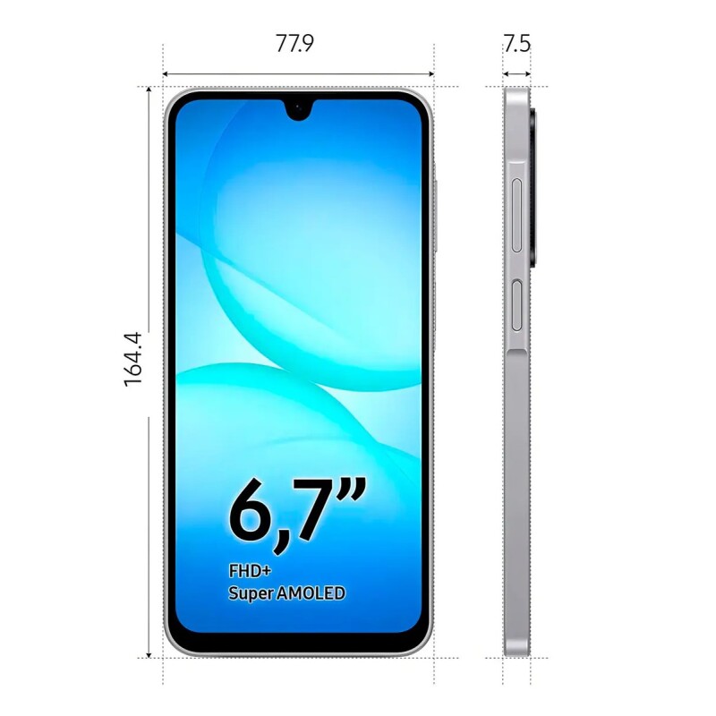 Samsung A17 4gb Ram 128gb 4g Full Hd 50mpx Amoled Gris Samsung A17 4gb Ram 128gb 4g Full Hd 50mpx Amoled Gris