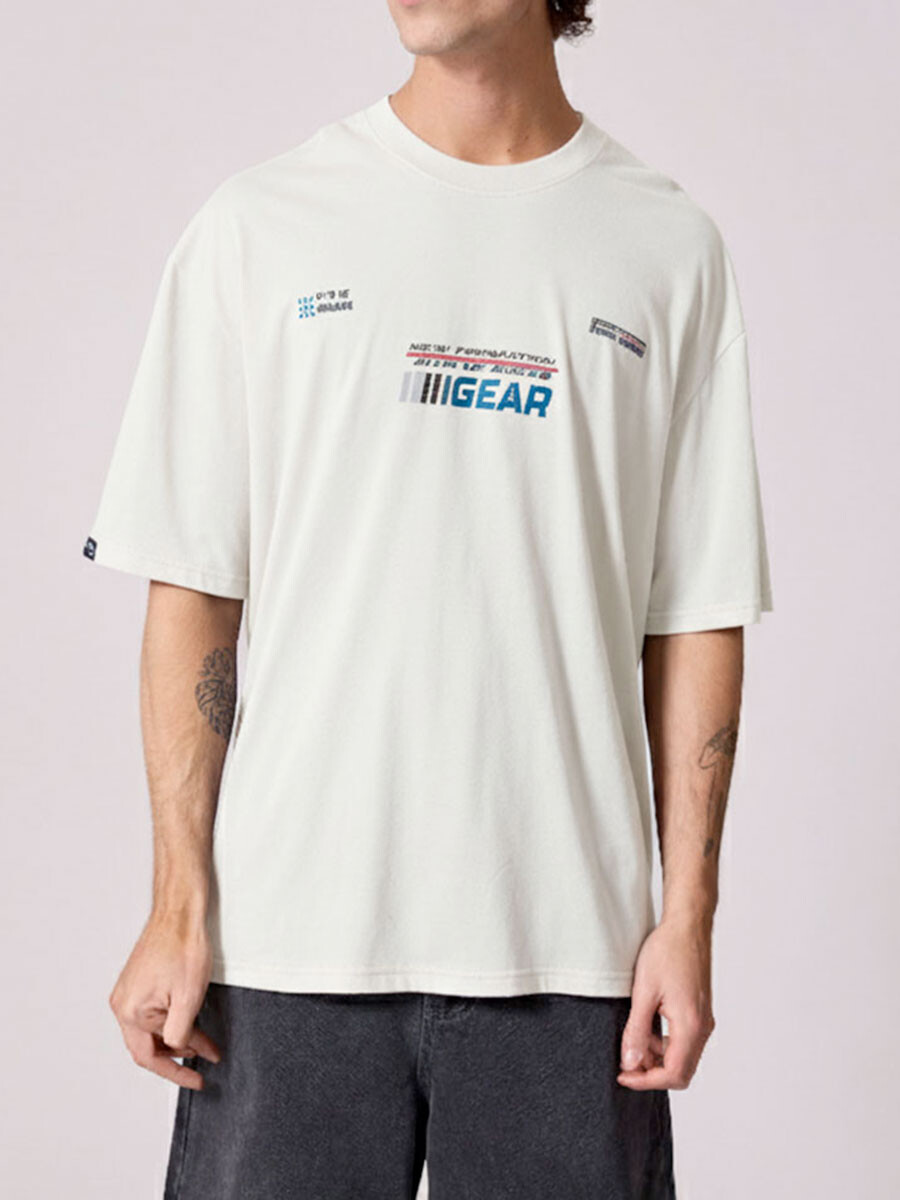 T-SHIRT RIFT DIXIE - Crudo 