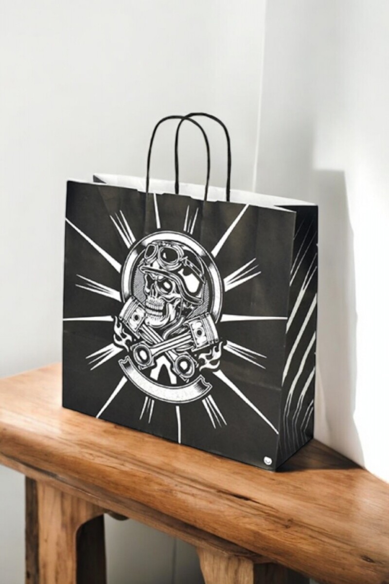 Bolsa fantasia luna 32x10x30 cm. - SKULL 
