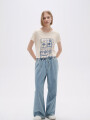 Pantalon Manisa Celeste Grisaceo