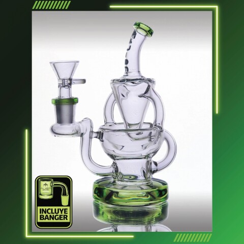 RECICLADOR DE 4 BRAZOS 15CM CON ATRAPA CENIZAS INCLUYE BOWL + BANGER AL1536 RECICLADOR DE 4 BRAZOS 15CM CON ATRAPA CENIZAS INCLUYE BOWL + BANGER AL1536