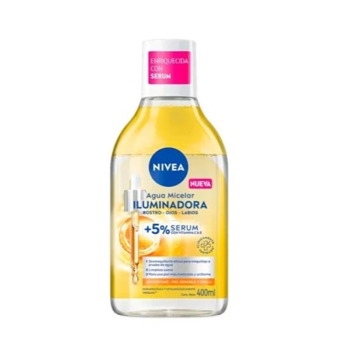 Agua Micelar Iluminadora 400 ml – Nivea 