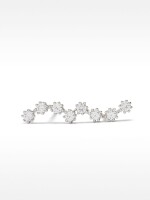 Pendientes De Plata 925 Con Circonitas plateado