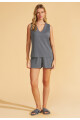 PIJAMA LISO GRIS - 134