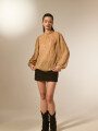 Blusa Rivane Beige Oscuro