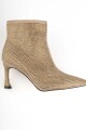 Botin con strass Dorado