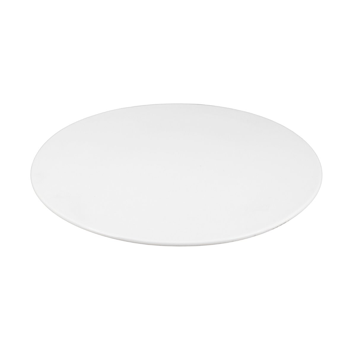 Plato chato de ceramica para pizza 