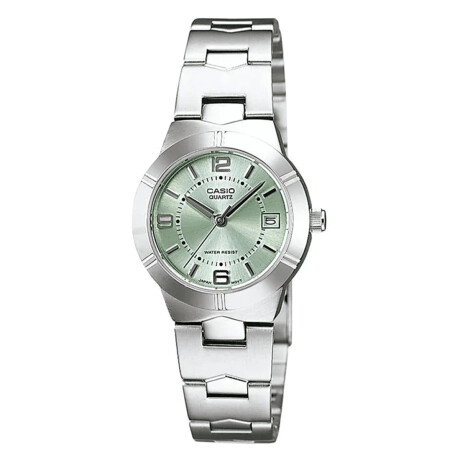 RELOJ CASIO LTP1241D-3ADF CLÁSICO ACERO INOXIDABLE PLATEADO 0
