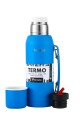 TERMO PREMIUM DE 1LT TERRANO CON MANIJA AZUL ELECTRICO