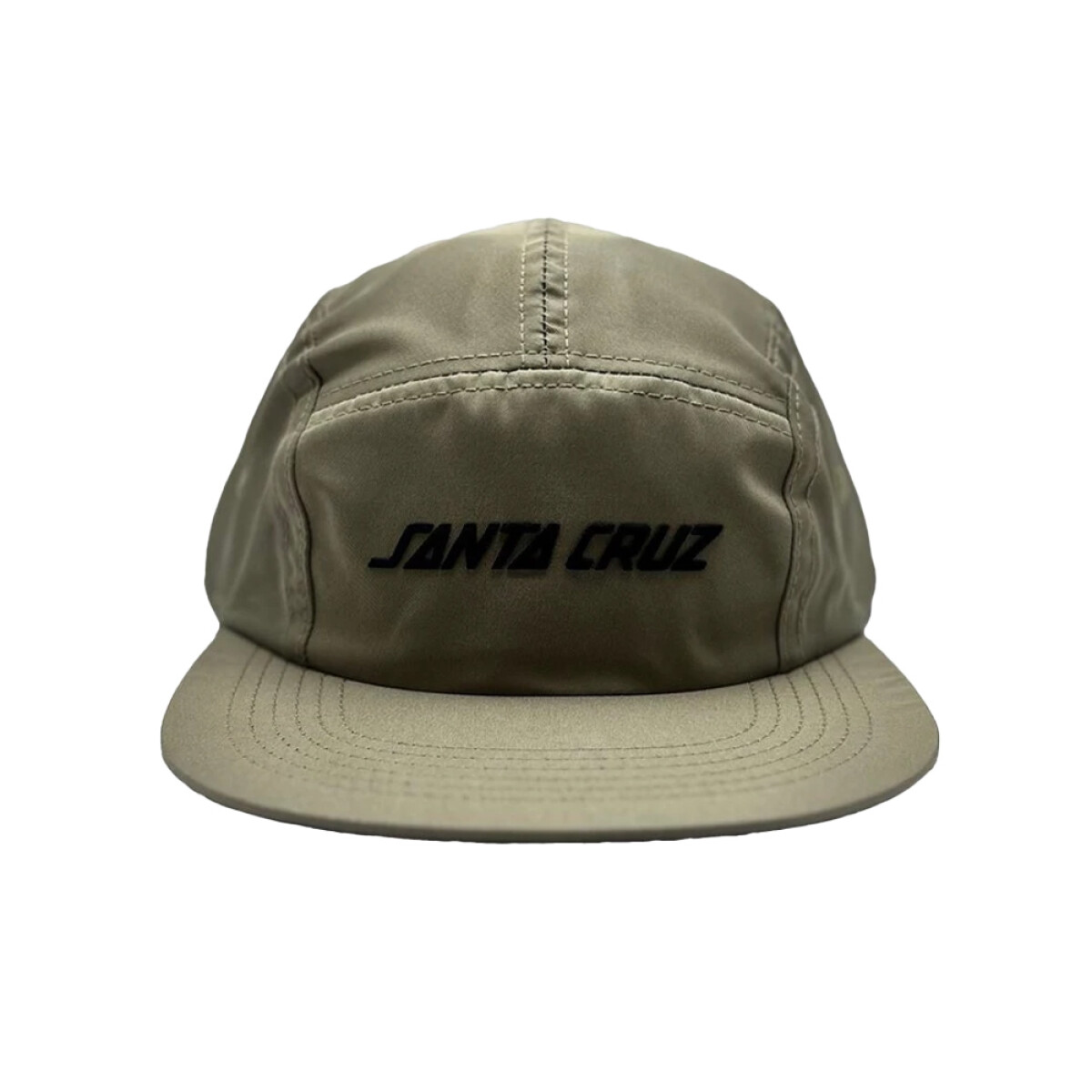 Gorro Santa Cruz Five Panel Strip - Verde 