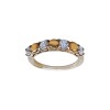 Anillo Vera-Plata y Oro-Piedra Zirconia-AN5585 conpiedra